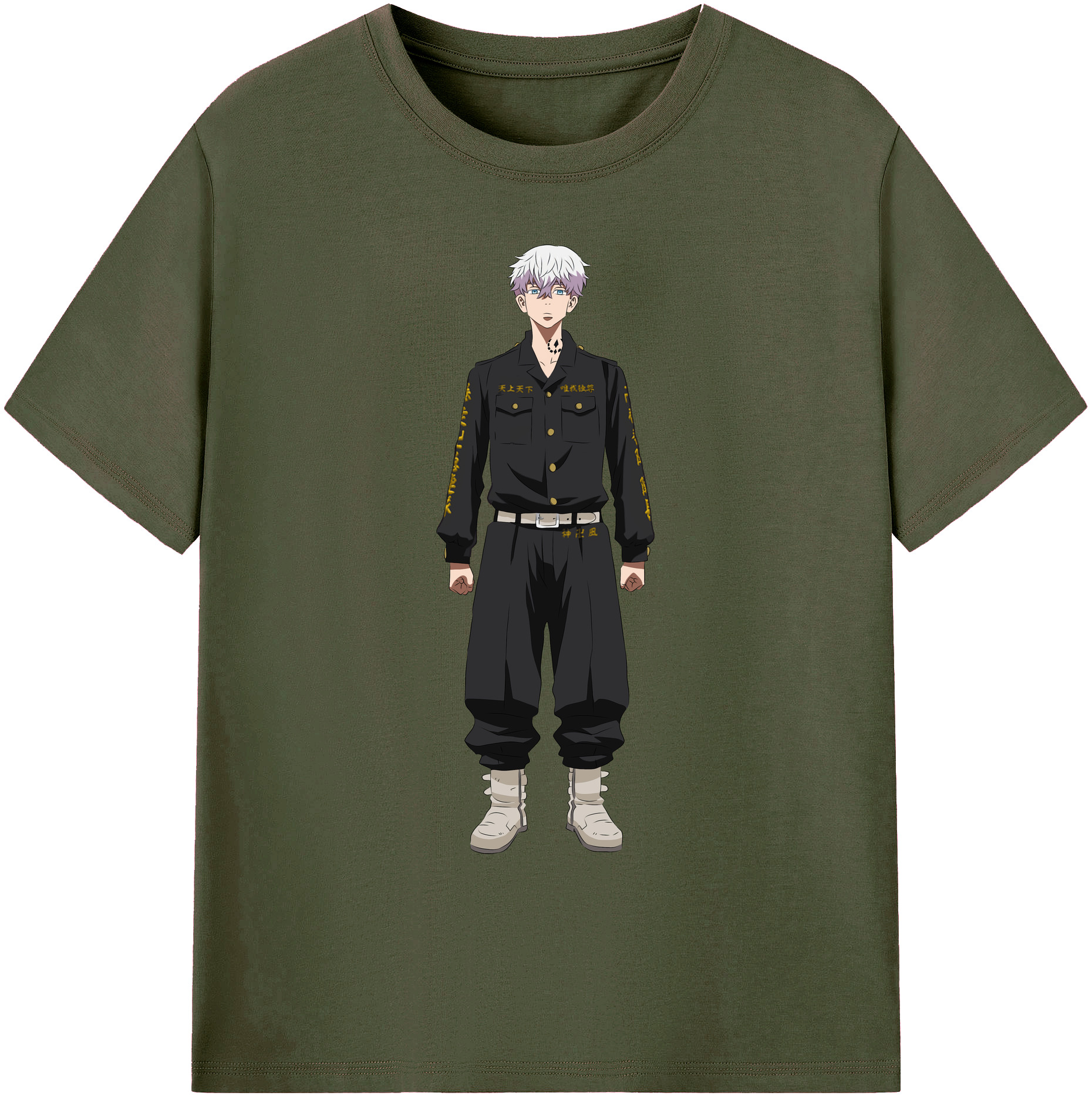 （画像用） 東京リベンジャーズ Tokyo Revengers 綿100％ メンズ半袖Tシャツ｜肌触りやわらか＆通気性